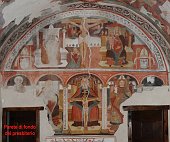 La Chiesa di San Ludovico al Bretto di Camerata Cornello dopo i restauri  - foto Tarcisio Bottani